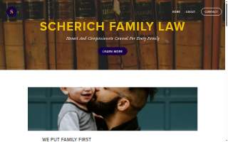 Scherich Family Law, PC of Merriam website