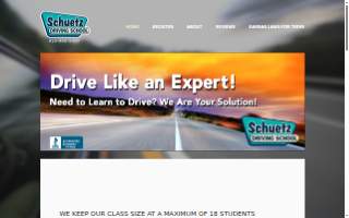 Schuetz Driving School of Merriam website