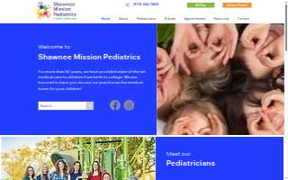 Shawnee Mission Pediatrics of Merriam website