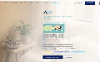Acupuncture Westside of Mission website