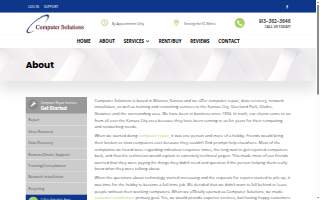 Computer Solutions website