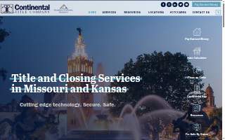 Continental Title Company - Overland Park Corporate of Spring Hill website