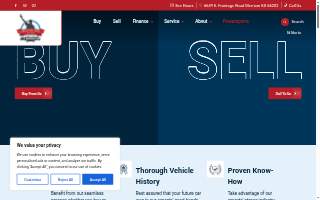 Country Hill Motors of Mission website