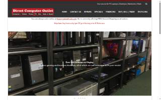 Direct Computer Outlet website