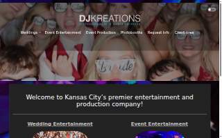 DJ Kreations website