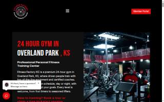 Fitness Factory KC website