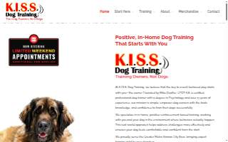 K.I.S.S. Dog Training of Mission website