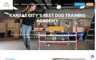 KC Dawgz Dog Training Academy of Mission website