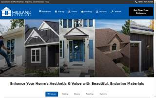 Midland Exteriors website