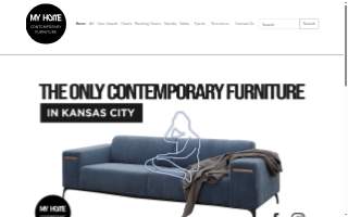 My Home Contemporary Furniture of Mission website