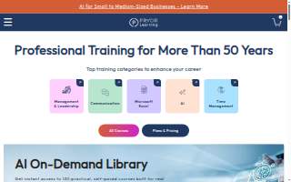Pryor Learning website