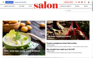 Salon Saint Ellis website