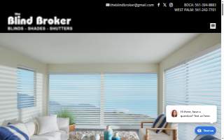 The Blind Broker website