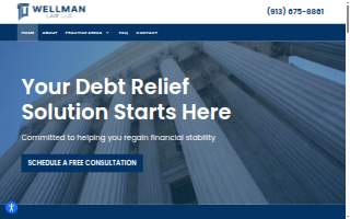 Wellman Law LLC of Mission website