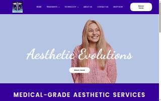 Aesthetic Evolutions website