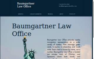 Baumgartner Law Office of Newton website