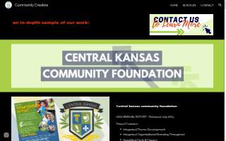 Community Creative Services website