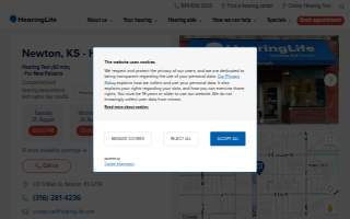 HearingLife of Newton KS website