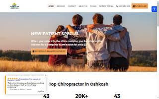 Hendrickson Chiropractic and Health Center website