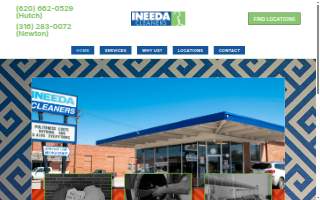Ineeda Cleaners website