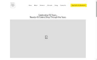 Newton Et Cetera Shop website