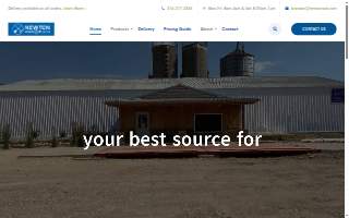 Newton Rock & Mulch website
