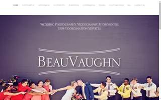 Beau Vaughn Photography, Videography, Photobooth, DJ & Planning website
