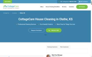 CottageCare Olathe website