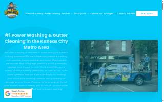Edwards Gutter Cleaning and Power Wash of Olathe website