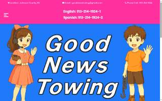 Good News Towing website