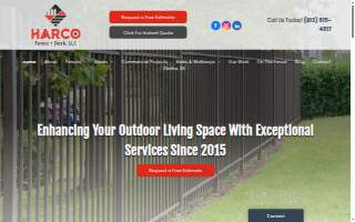 Harco Fence & Deck LLC website