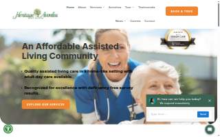 Heritage Avonlea of Olathe website