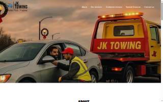 J & K Towing website