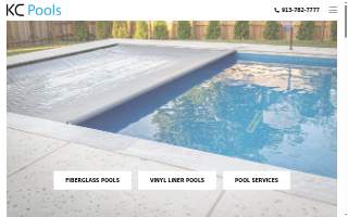 KC Pools of Olathe website