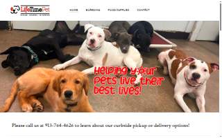 LifeTime Pet of Olathe website