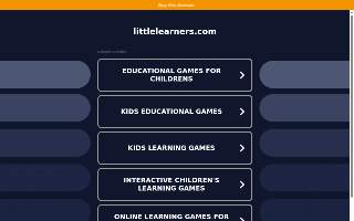 Little Learners Early Childhood Center website