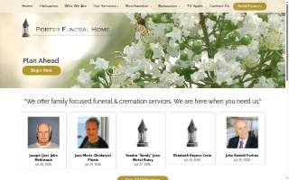 Porter Funeral Home of Olathe website