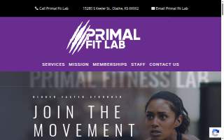 Primal Fit Lab website