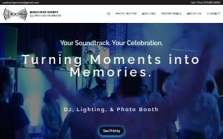 Audiocrisp Events website