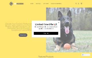 K9 Access website
