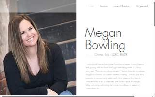 Megan Bowling Counseling website