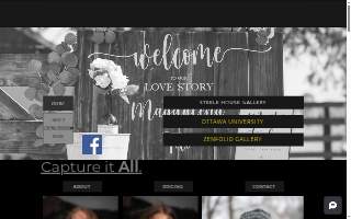 Steele House Photography website
