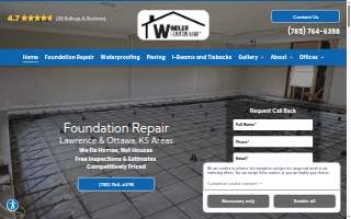 Windler Foundation Repair website