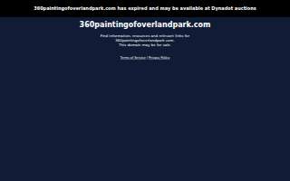 360° Painting of Overland Park website