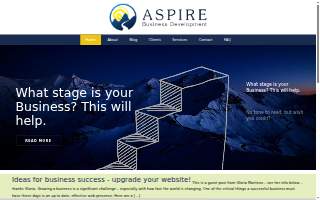 Aspire Business Development website