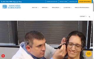 Associated Audiologists of Overland Park website