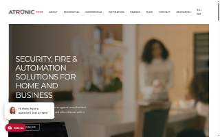 Atronic Alarms website