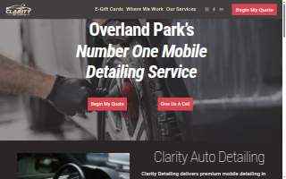 Clarity Mobile Detailing website