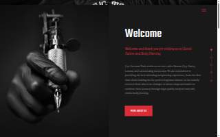 Classic Tattoo and Body Piercing website