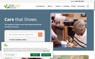 FirstLight Home Care of Overland Park website